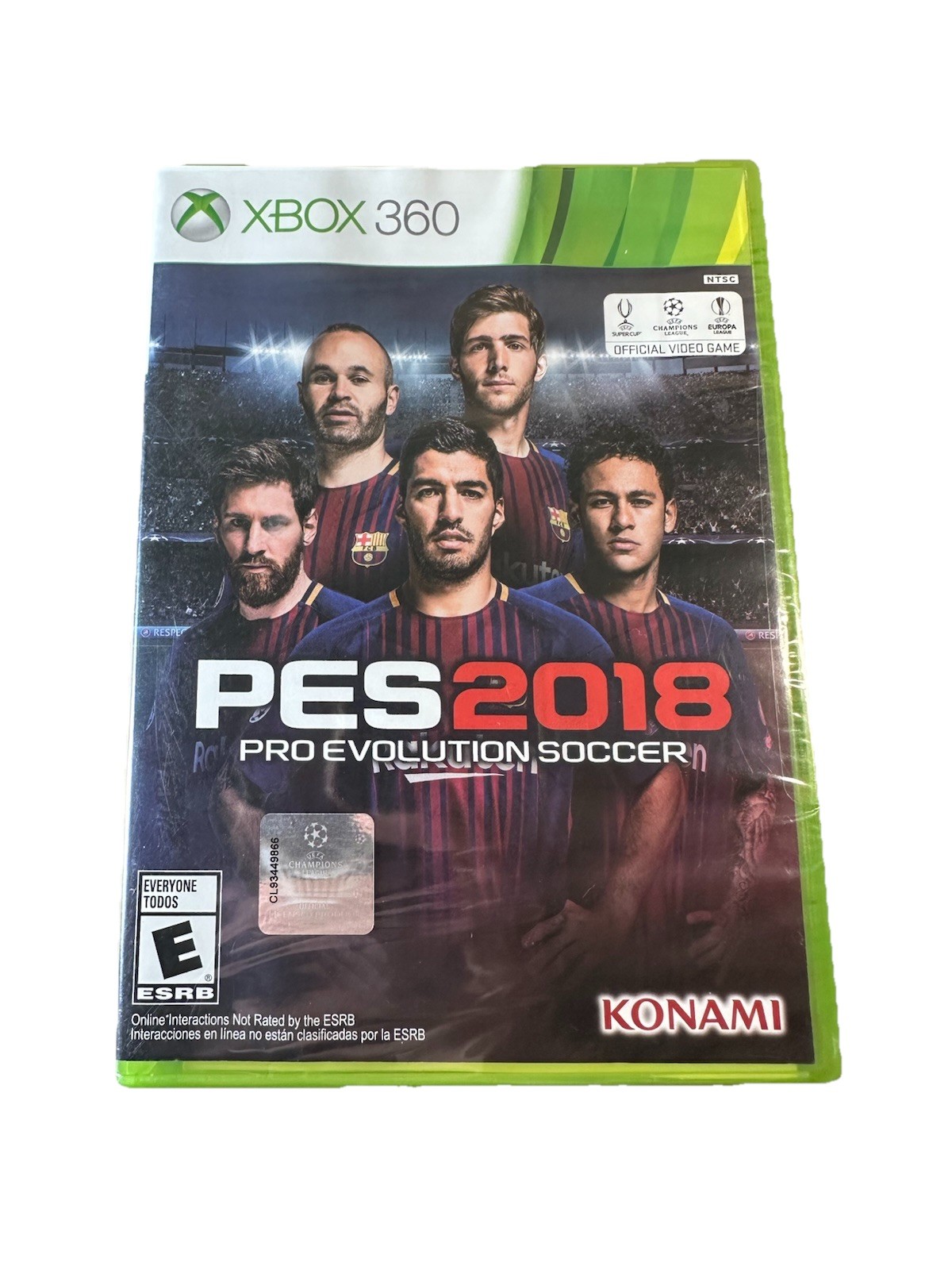 Pro Evolution Soccer 2018 Xbox 360 (Brand New Factory Sealed US Version) Xbox 36