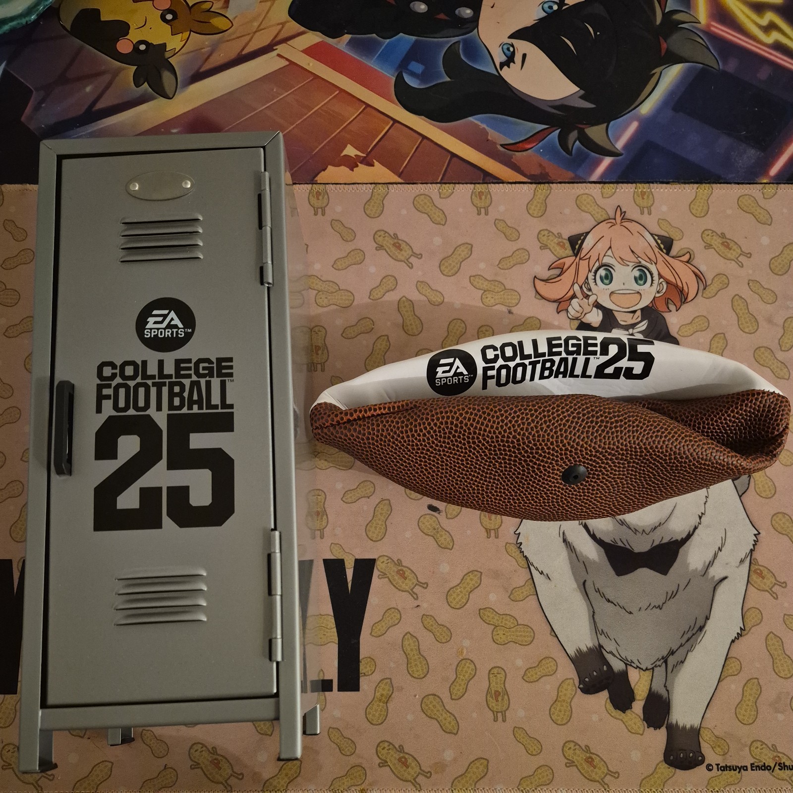 EA Sports College Football 25 Homecoming Metal Pack Locker And Mini Football
