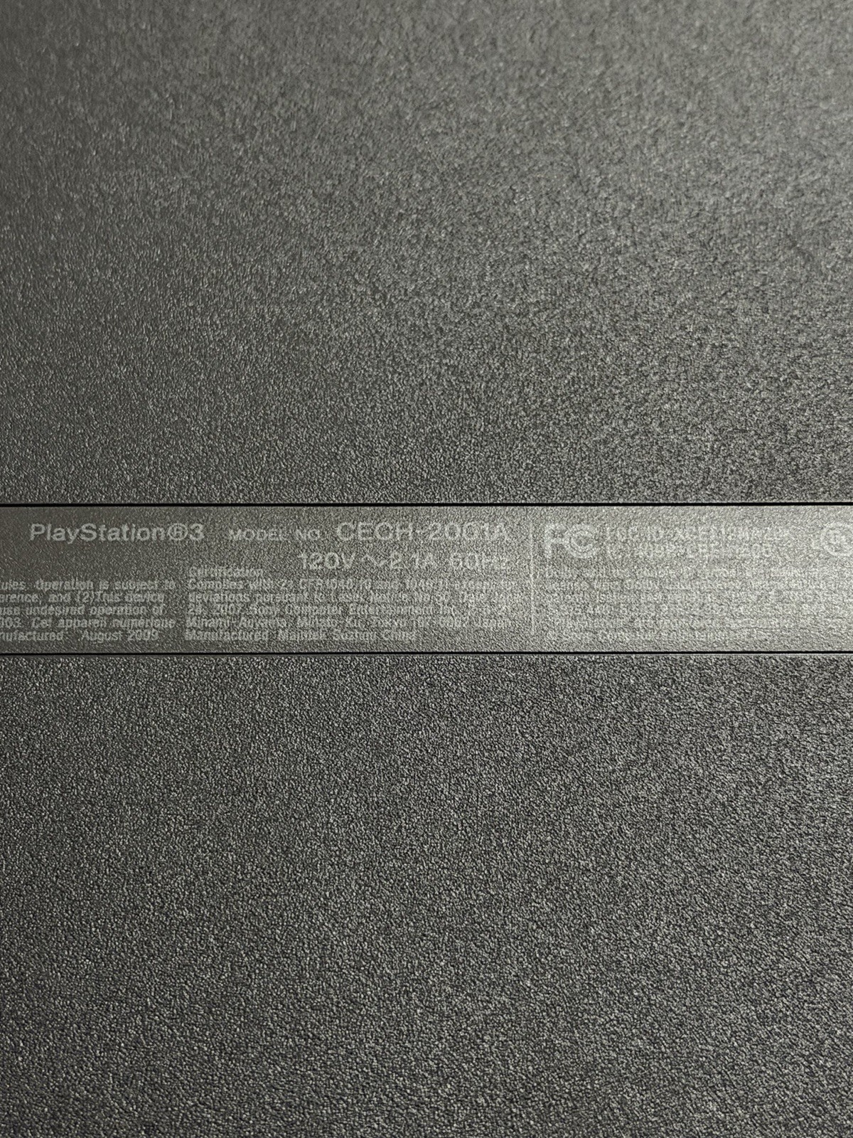 Sony PlayStation 3 PS3 Slim Console 120GB (2001A) – TESTED