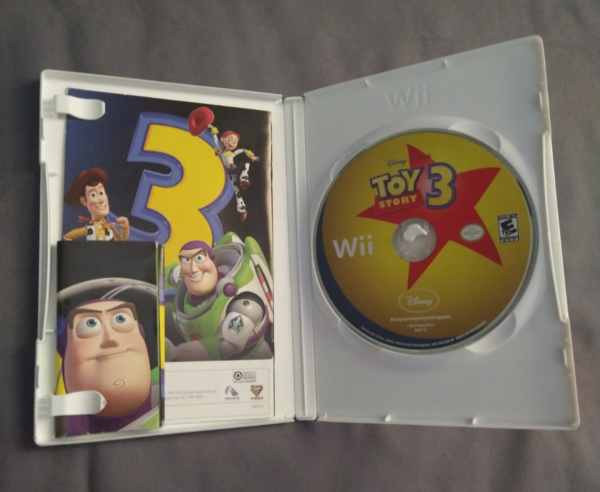 Toy Story 3 (Nintendo Wii, 2010) Untested