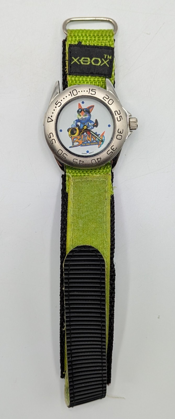 Microsoft XBox BLINX The Time Sweeper Employee Promotional Watch NOT WORKING