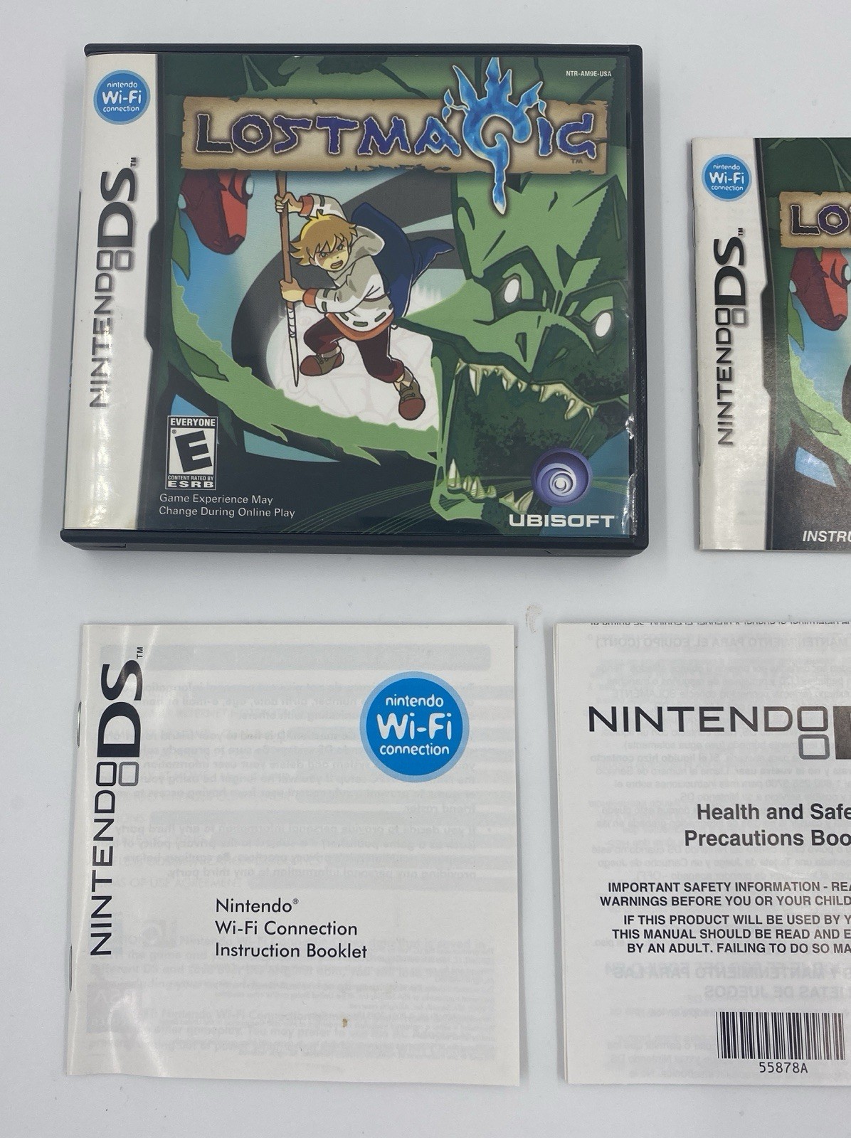 CIB Lost Magic Nintendo DS 2DS 3DS Ubisoft Taito RPG Craft Spells Quick Shipment