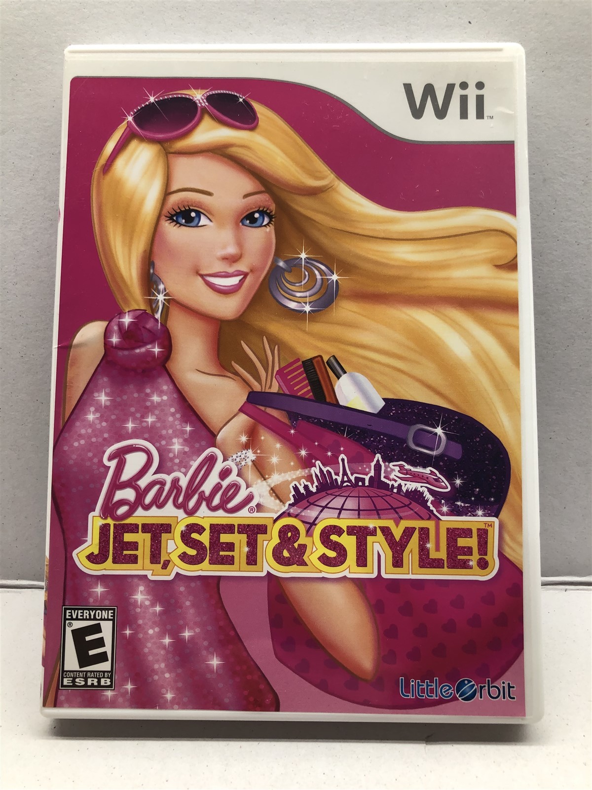 Barbie: Jet, Set & Style (Nintendo Wii, 2011) Complete Tested Working Free Ship