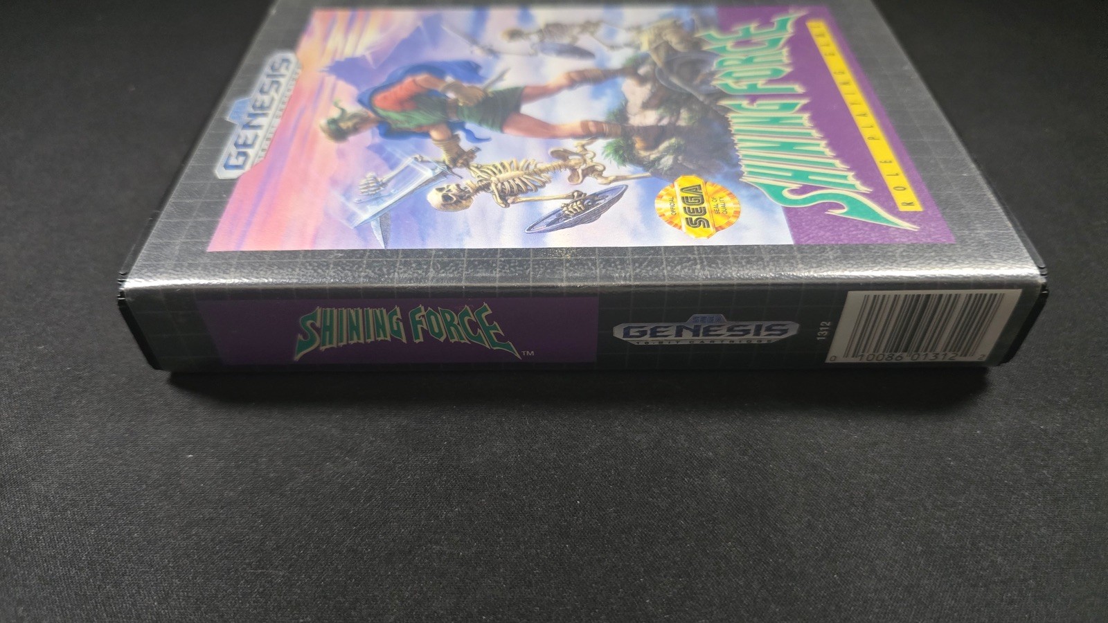 Shining Force 1 RPG Sega Genesis EXMT cond COMPLETE n box authentic+protector!