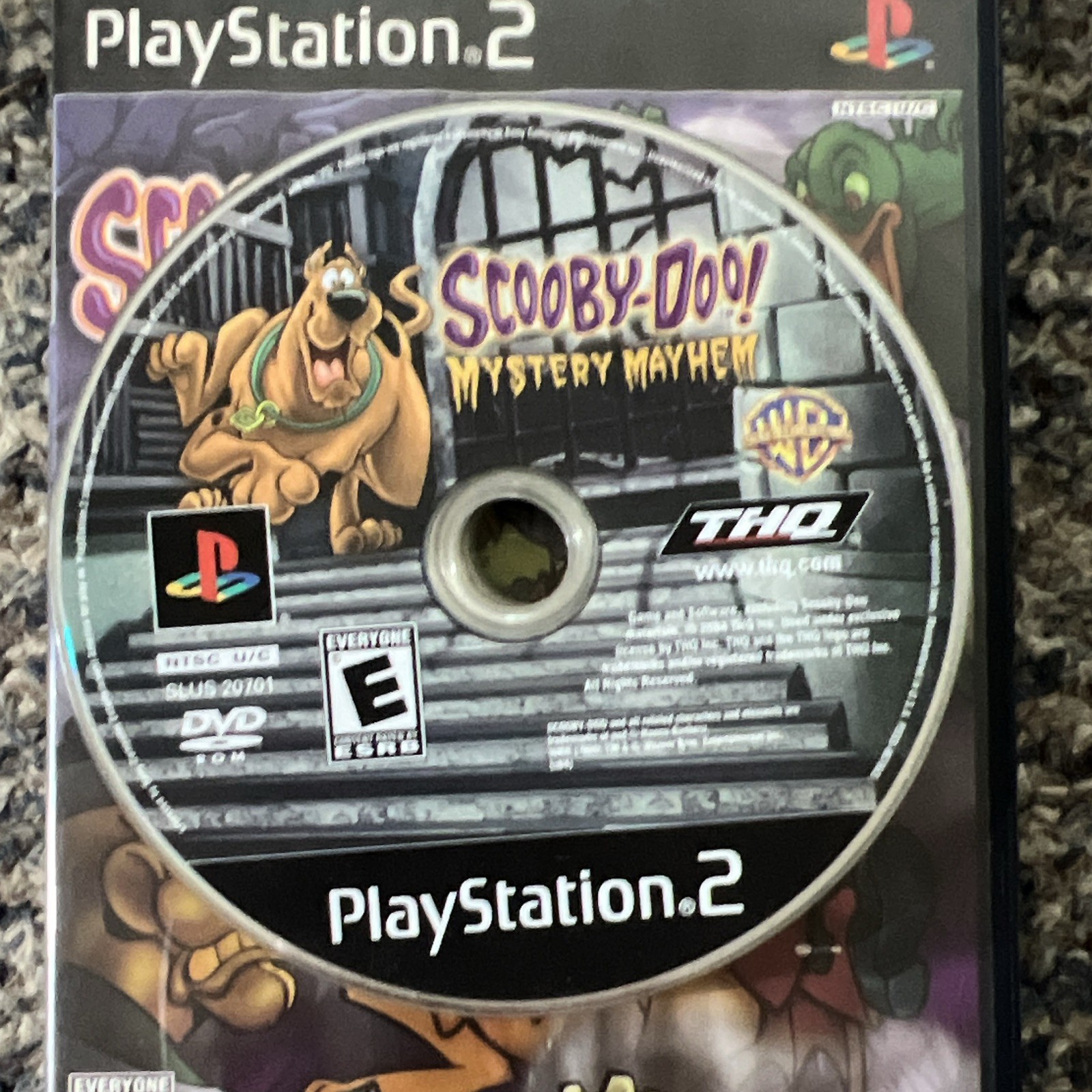 THQ Scooby-Doo! Mystery Mayhem Sony PlayStation 2 Scooby-Doo! Series E NTSC