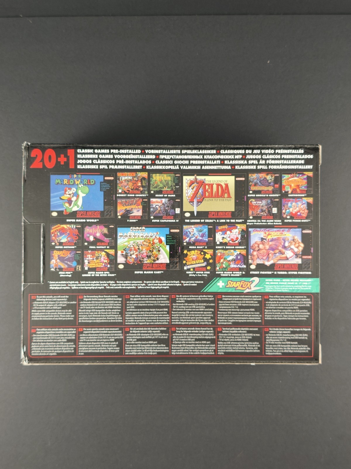Super Nintendo Entertainment System SNES Classic Mini – PAL Edition Brand New