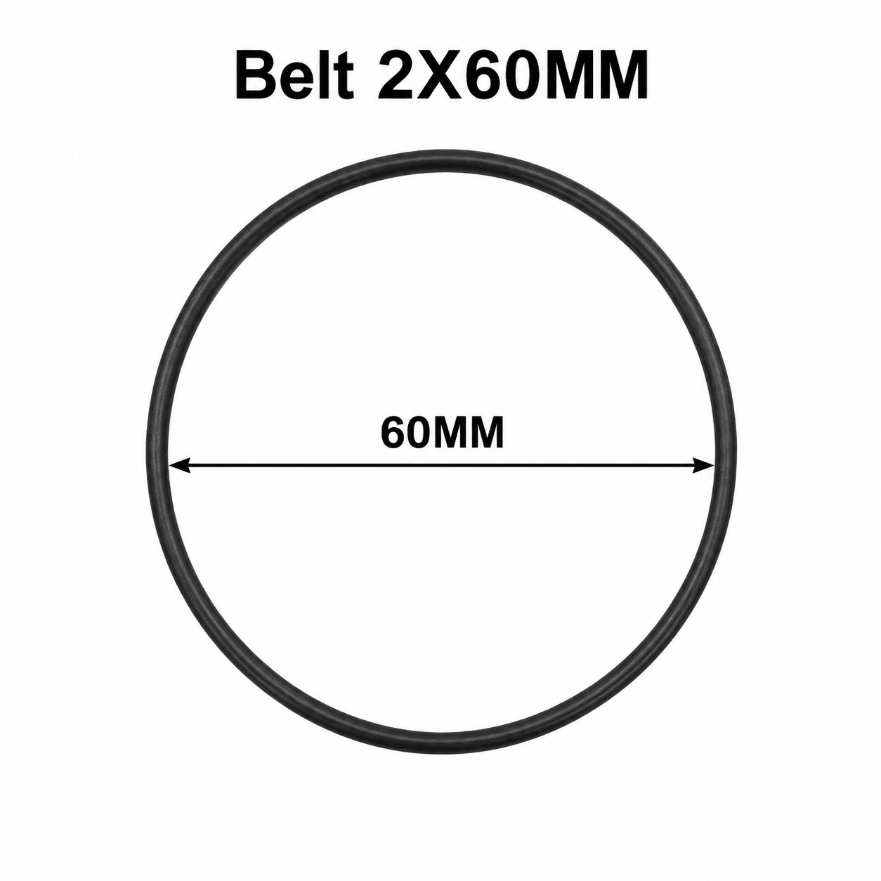 60mm Belt For SHARP JC-K10 JC-K20 JC-K30 JC-K50 X47