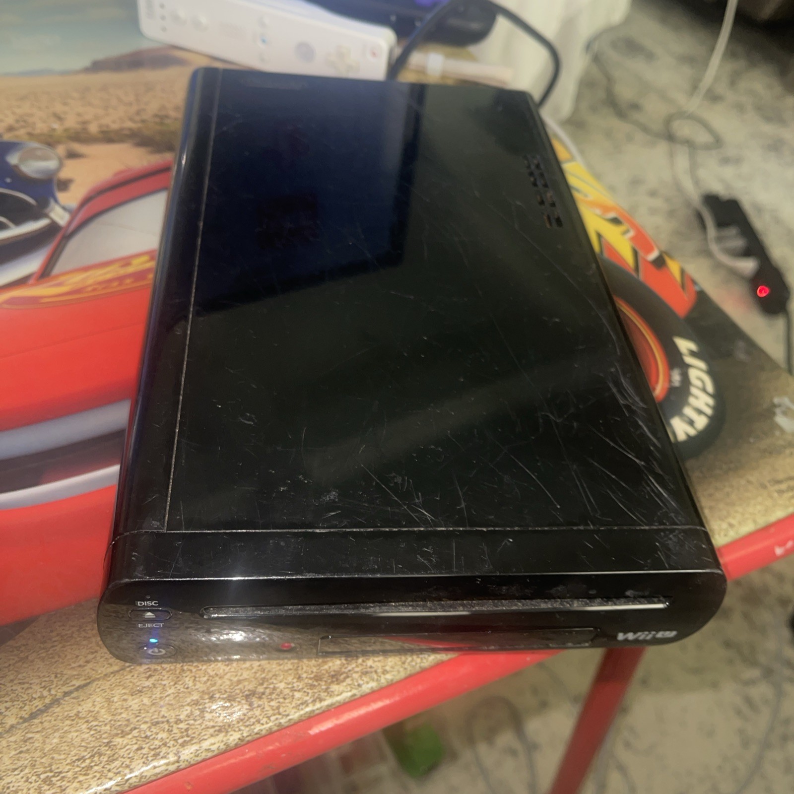 Nintendo Wii U 32GB Black Console Only w/ OEM Power Cord – Tested And Working
