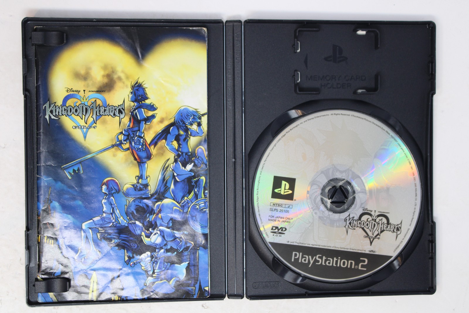 Kingdom Hearts PlayStation 2 JPN (Region Locked) SLPS 25105