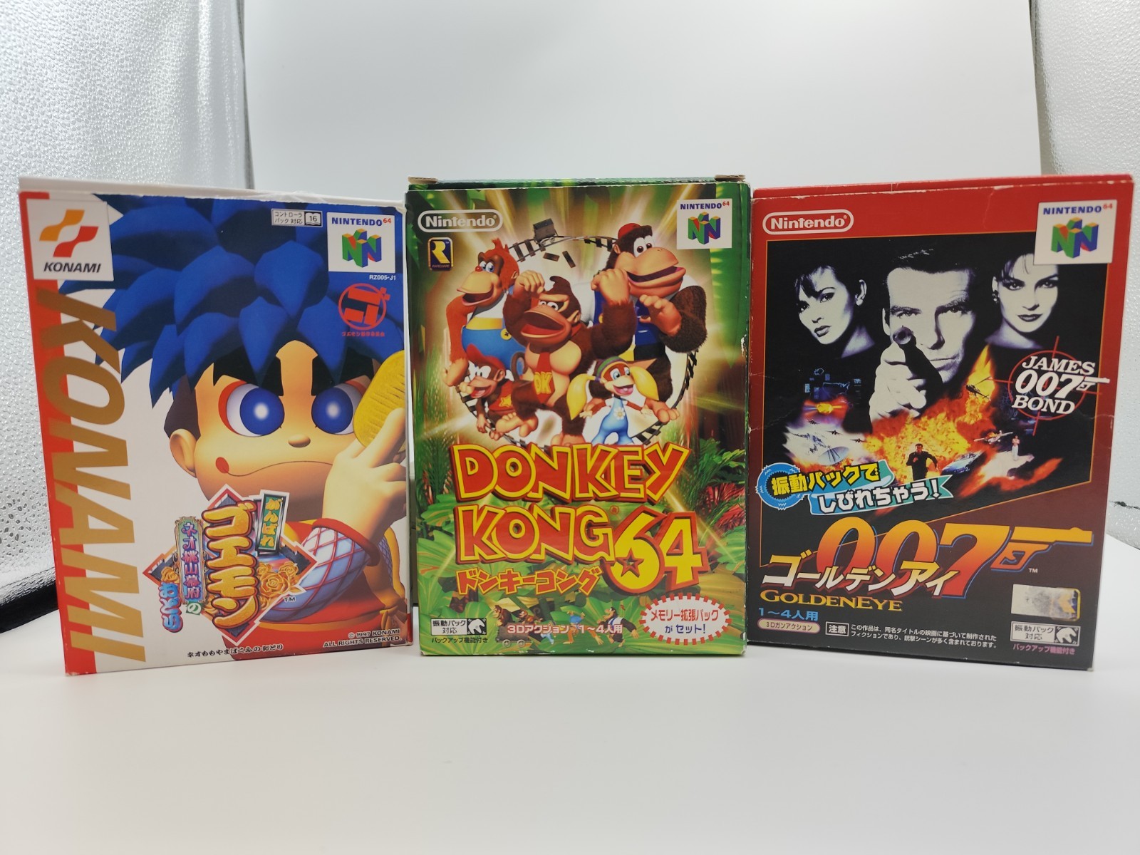 Nintendo 64 NTSC Games – Donkey Kong 64 – Golden Eye 007 – Mystical Ninja |🇦🇺
