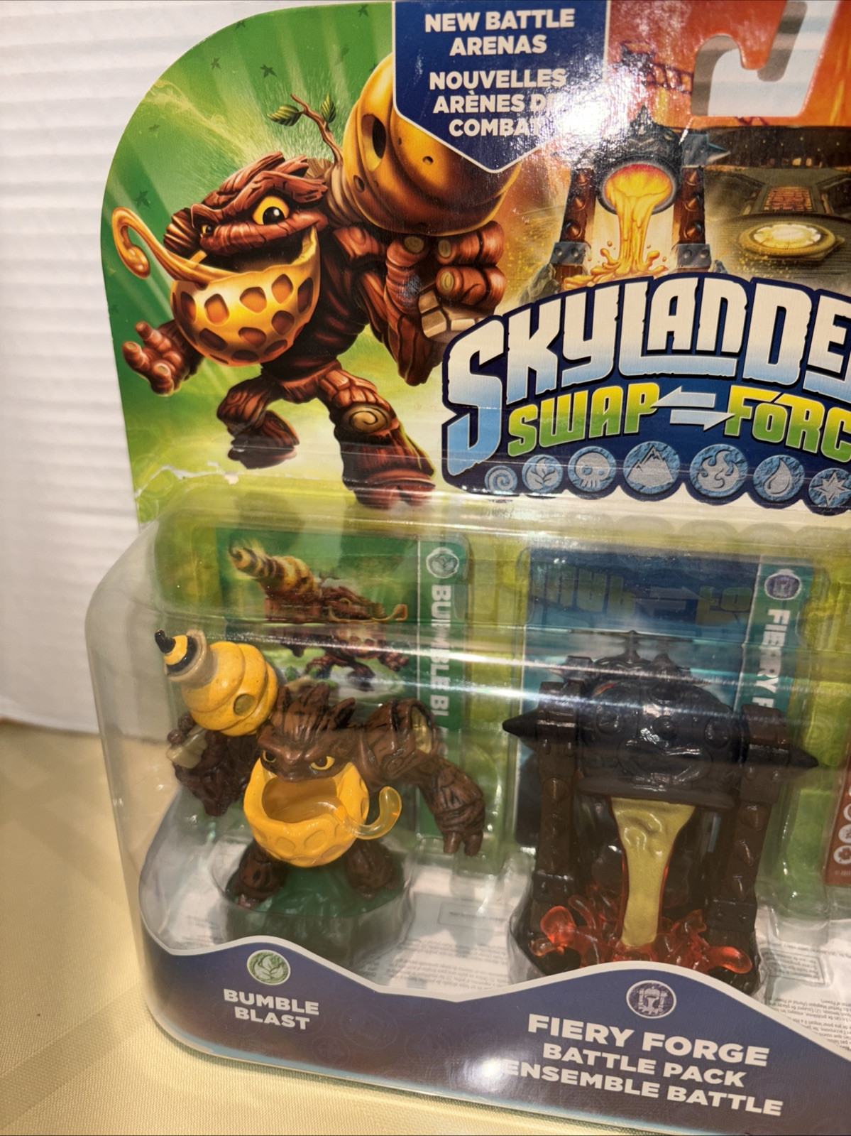 Skylanders Swap Force Fiery Forge Action Pack Ensemble Battle Open Box/ Taped