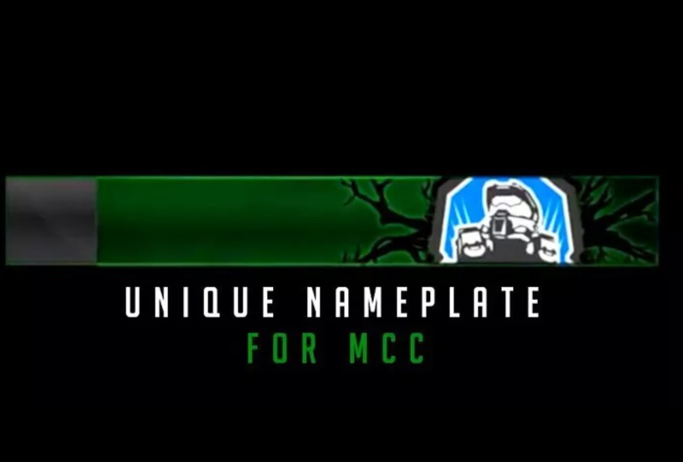 *RARE* Halo MCC HCS Grassroots Pro Nameplate Master Chief Collection XBOX PC