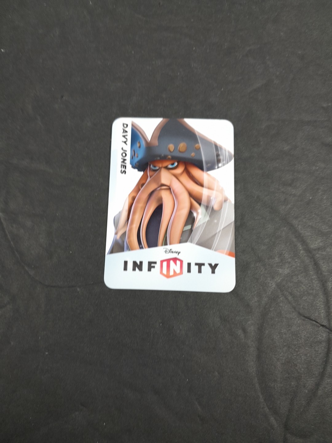 Disney Infinity Pirates of the Caribbean Jack Sparrow Davy Jones Card Power Disc