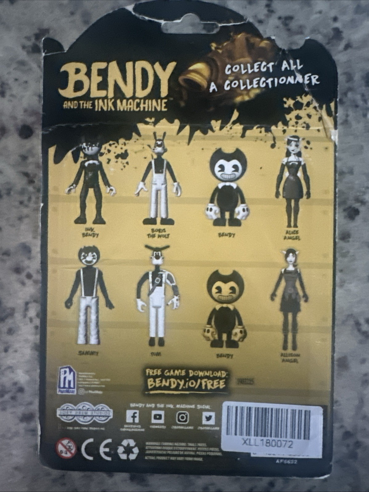 PhatMojo Bendy and the Ink Machine: Series 2-Sammy Action Figure NRFB, 2018