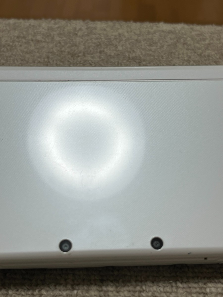 New 3DS LL XL Pearl White Japan Nintendo Console region Japanese B118