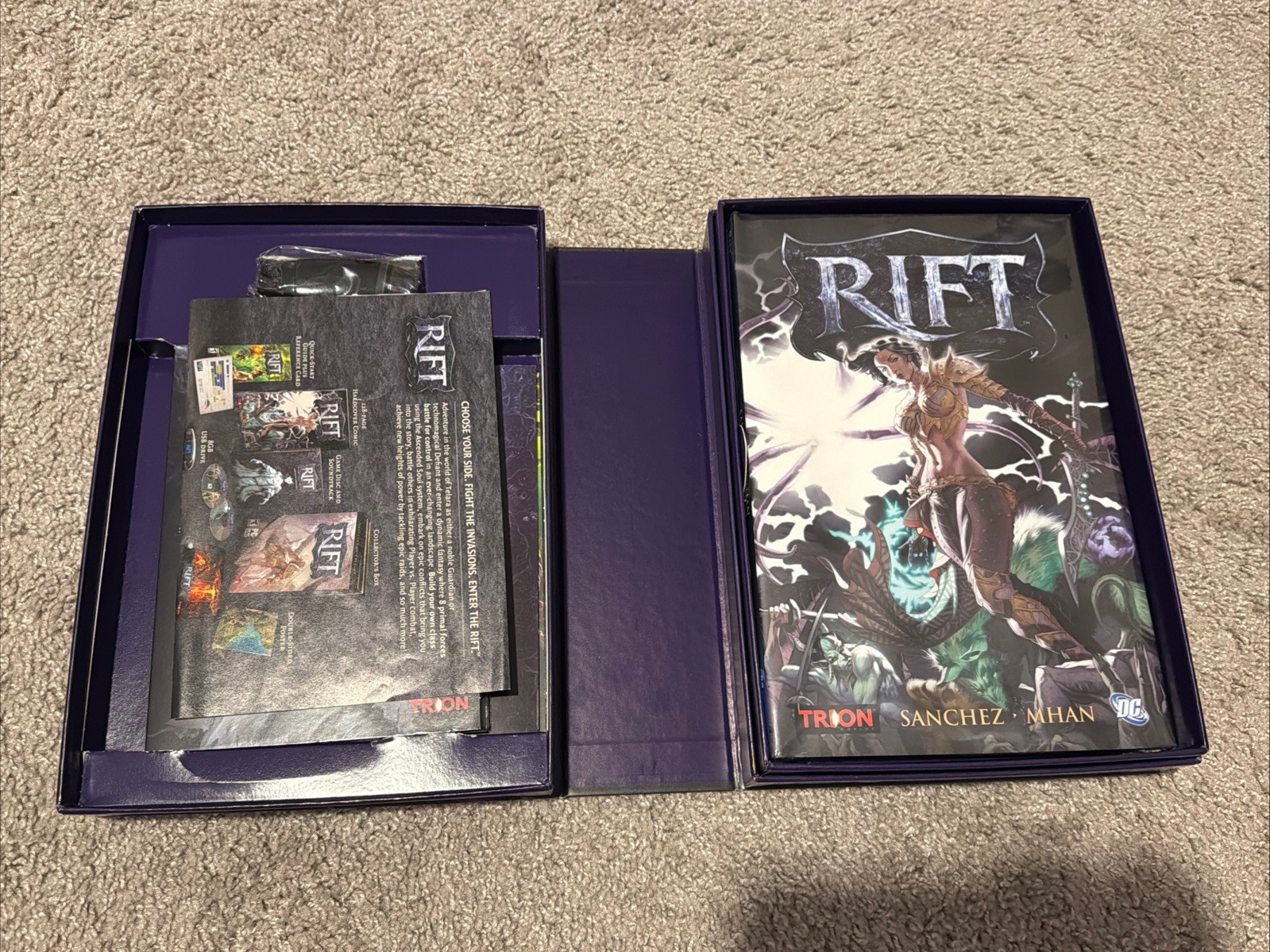Rift: Collector’s Edition (PC, 2011) Trion – Open Box Complete Set