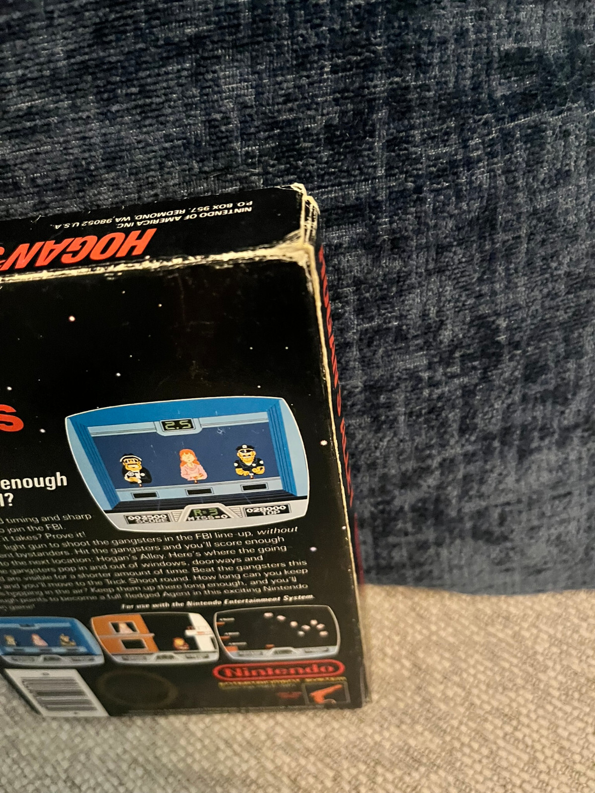 Hogan’s Alley (Nes, Nintendo Entertainment System, 1985) CIB – Complete in Box