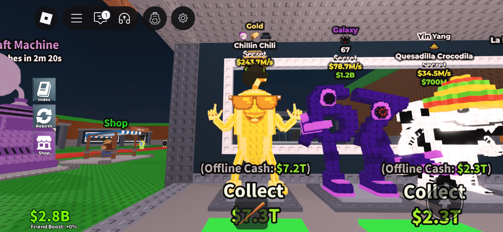 steal a brainrot CHILLIN CHILLI 240ms+🌶️🔥