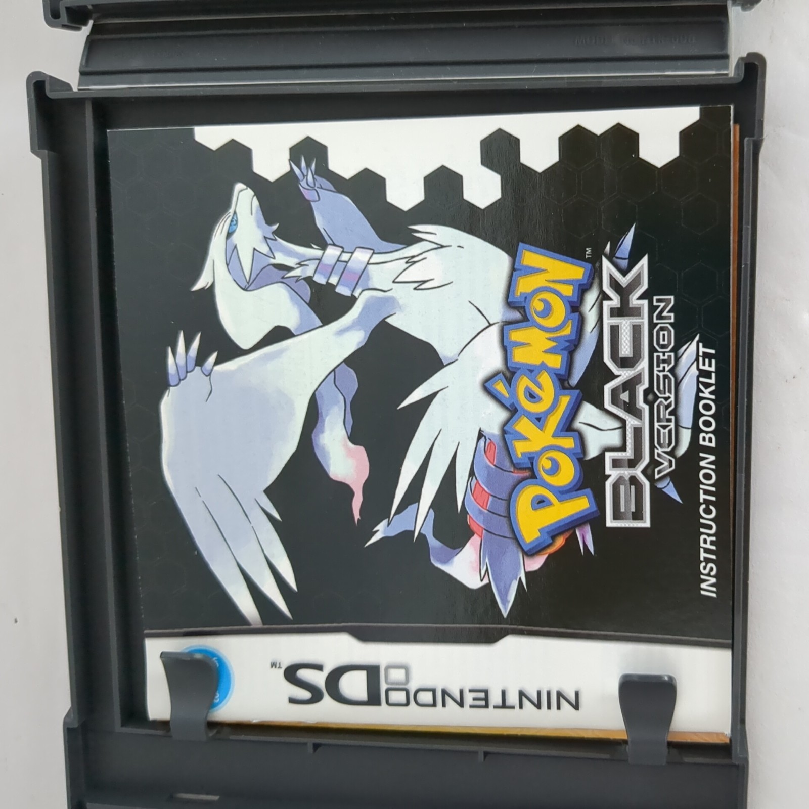 Pokemon Black with Case/Leaflets – DS – Great Condition – Works Great!