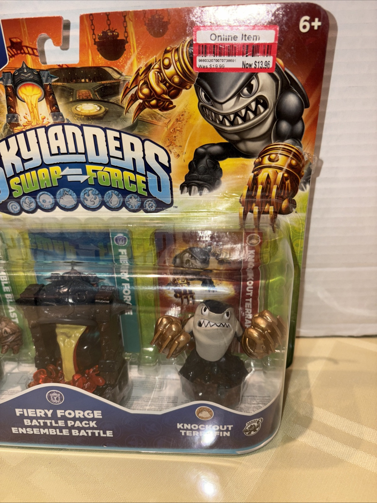 Skylanders Swap Force Fiery Forge Action Pack Ensemble Battle Open Box/ Taped
