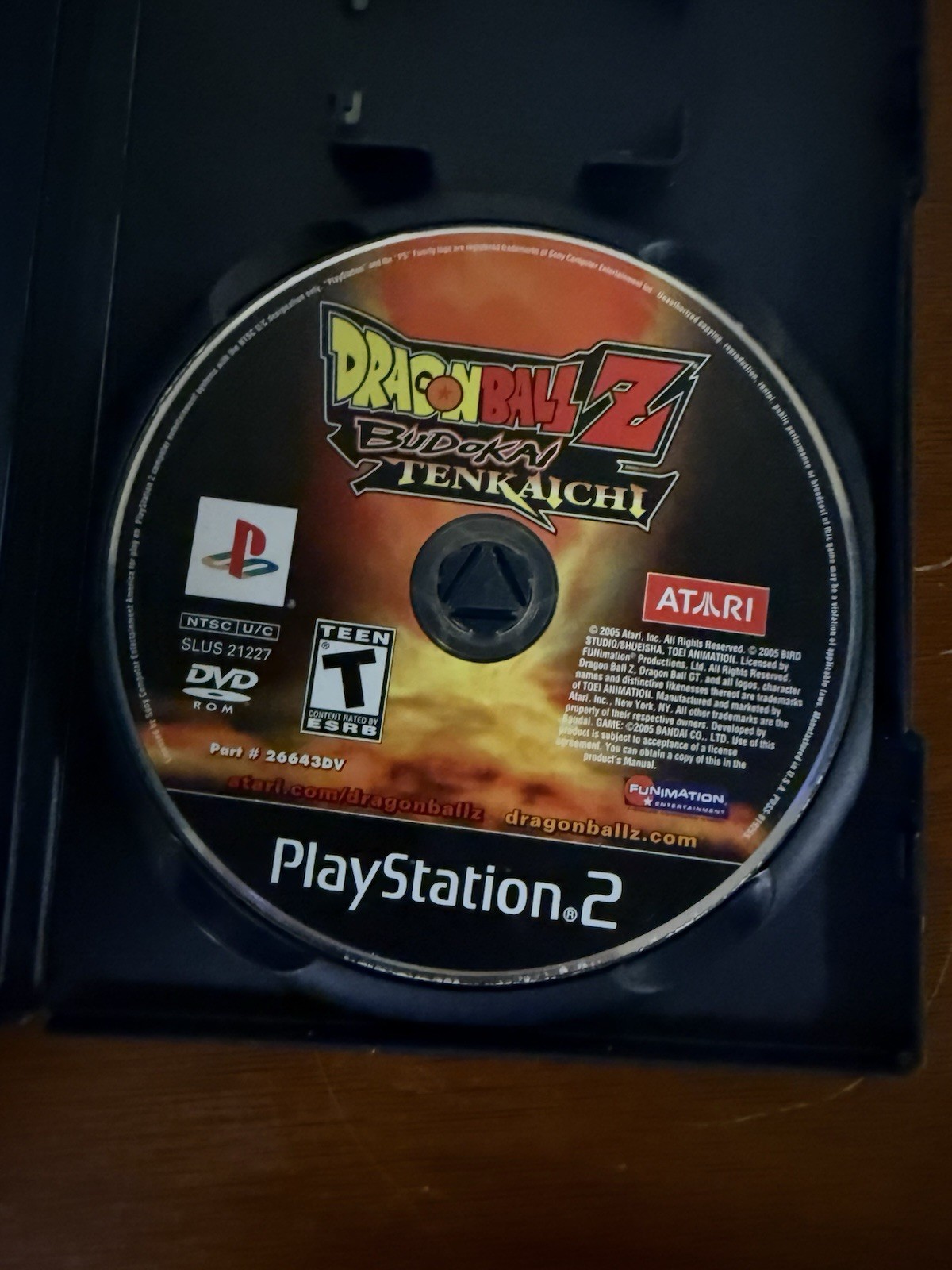 Dragon Ball Z Budokai Tenkaichi PS2 NO MANUAL Tested Working