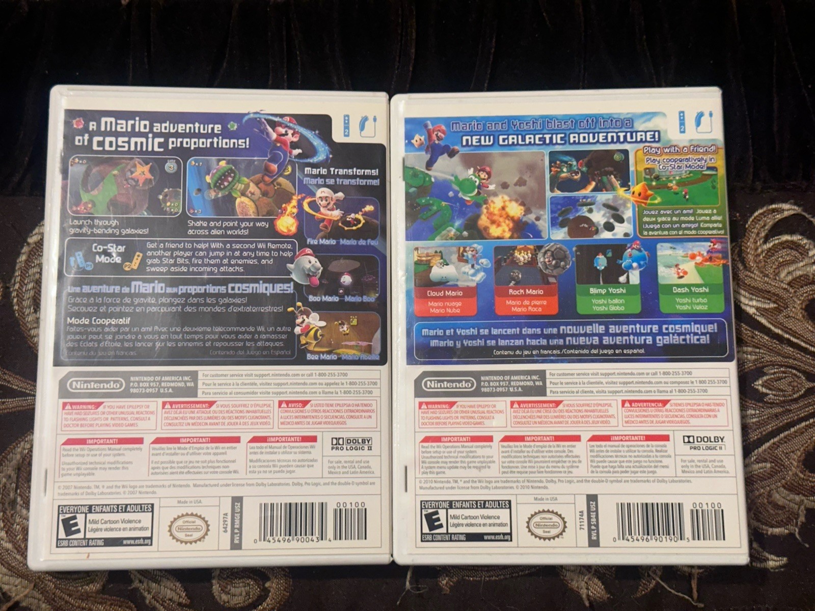 Super Mario Galaxy 1 And 2 Bundle Lot (Nintendo Wii, 2007) CIB Tested!