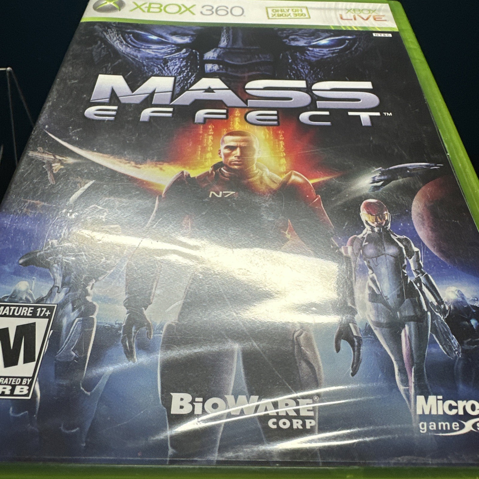 Mass Effect (Microsoft Xbox 360) Brand New Sealed Clean Rare 1st Print