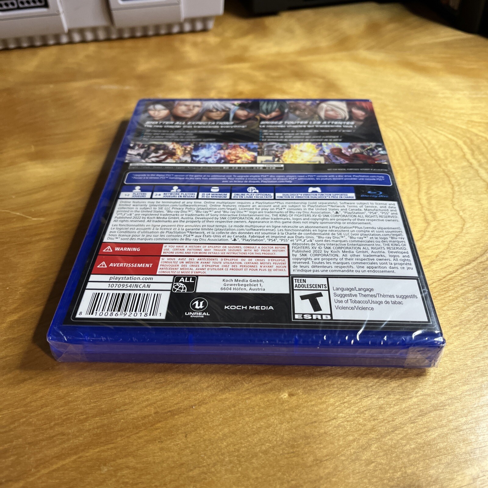 The King Of Fighters XV 15 – PS4 – Brand New | Factory Sealed