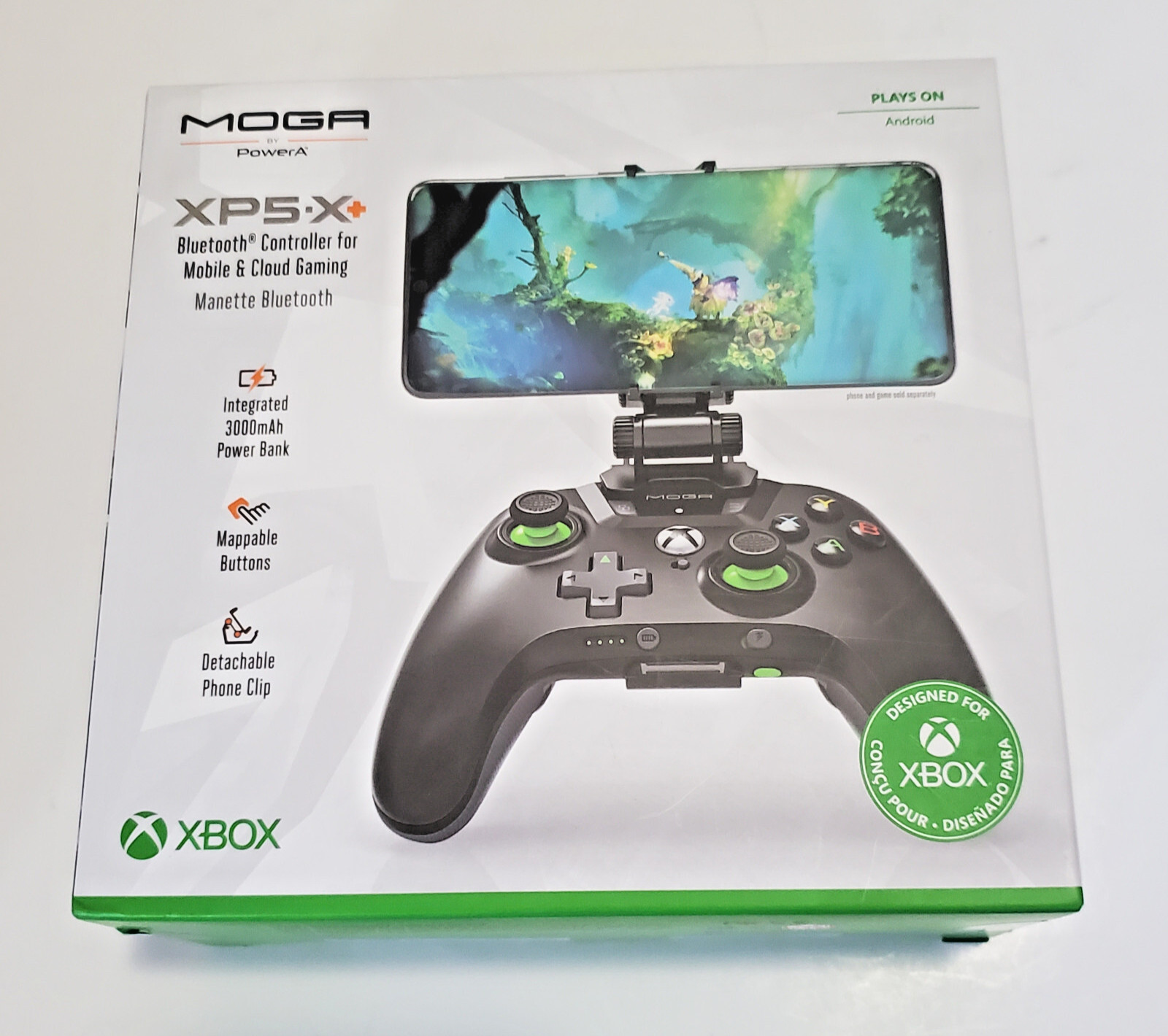 PowerA – MOGA Bluetooth Controller for Mobile & Cloud Gaming – XP5-i+