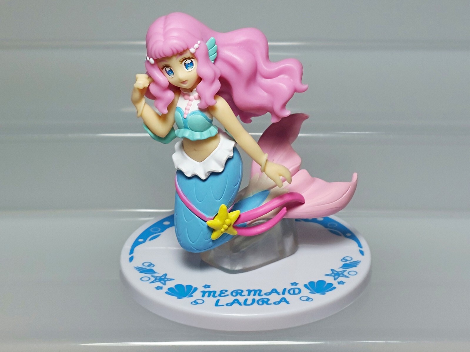 Tropical Rouge! Precure Cutie Figure Mermaid Laura Bandai 2021 Japan U03 3in