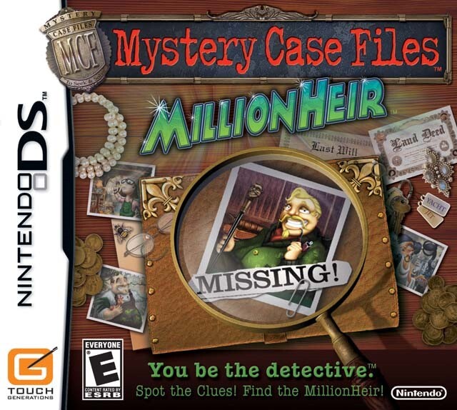 Mystery Case Files: Millionheir – Nintendo DS Game Only