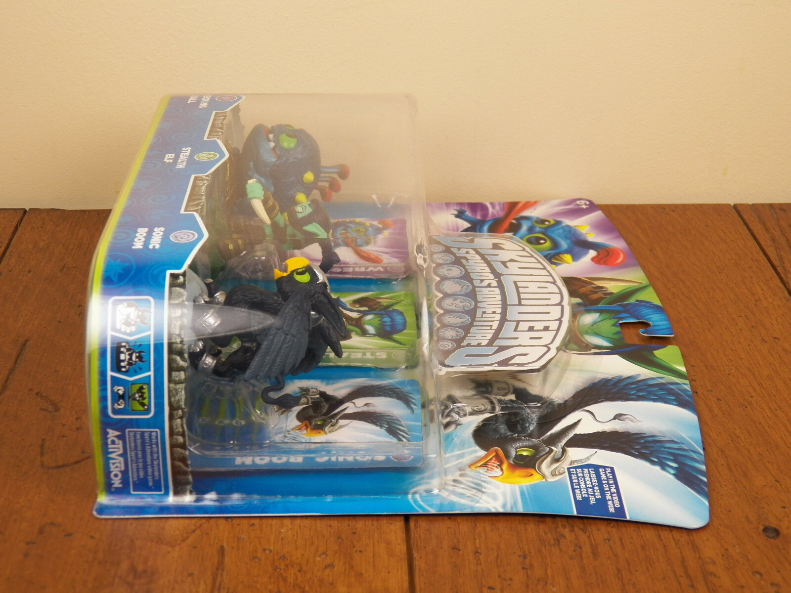 Skylanders 3-Pack Wrecking Ball, Stealth Elf, Sonic Boom Figures -Spyros-**NEW**