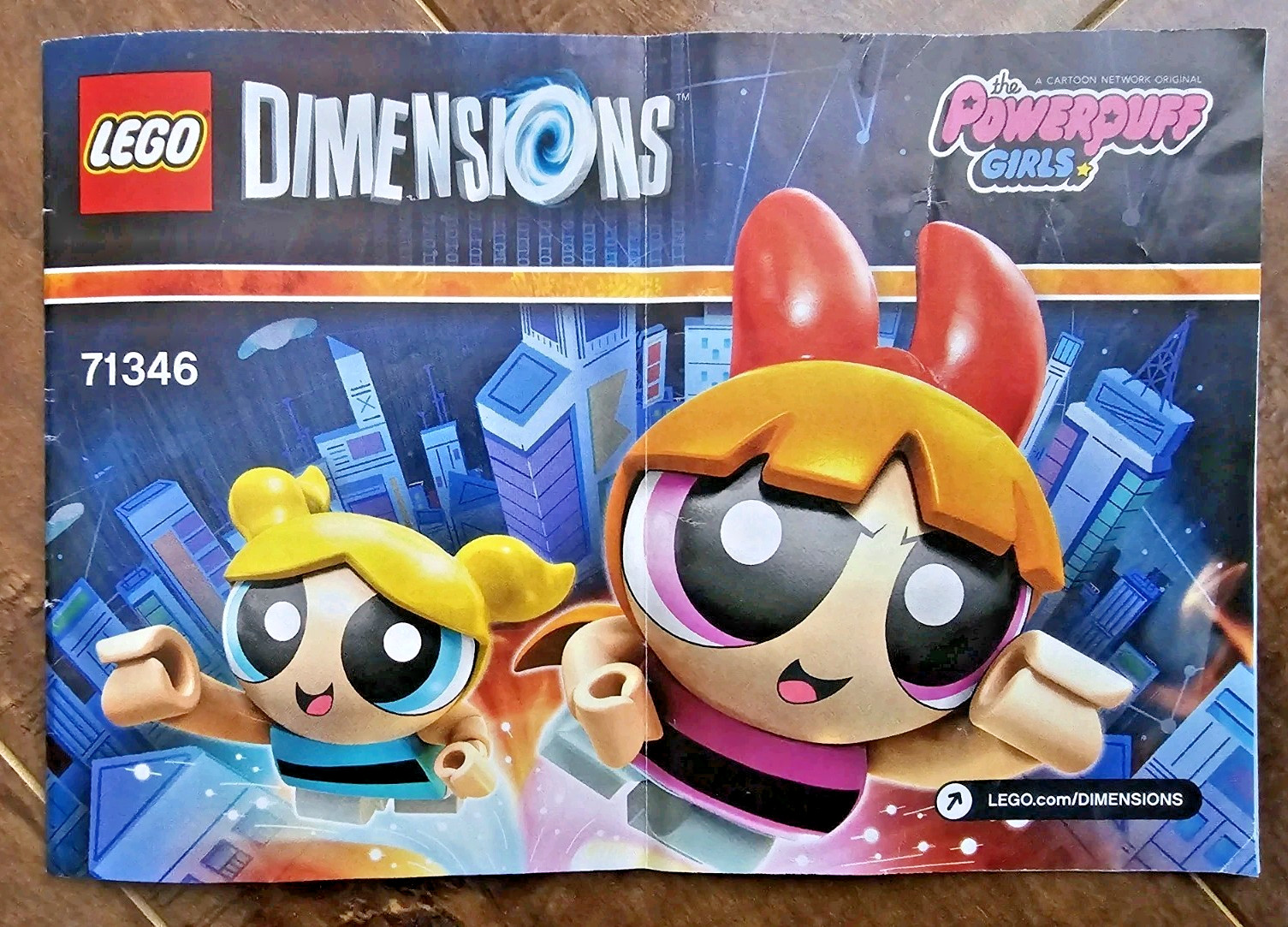 LEGO Dimensions The Powerpuff Girls TEAM PACK 71346 Blossom PPG Bubbles Octi NEW