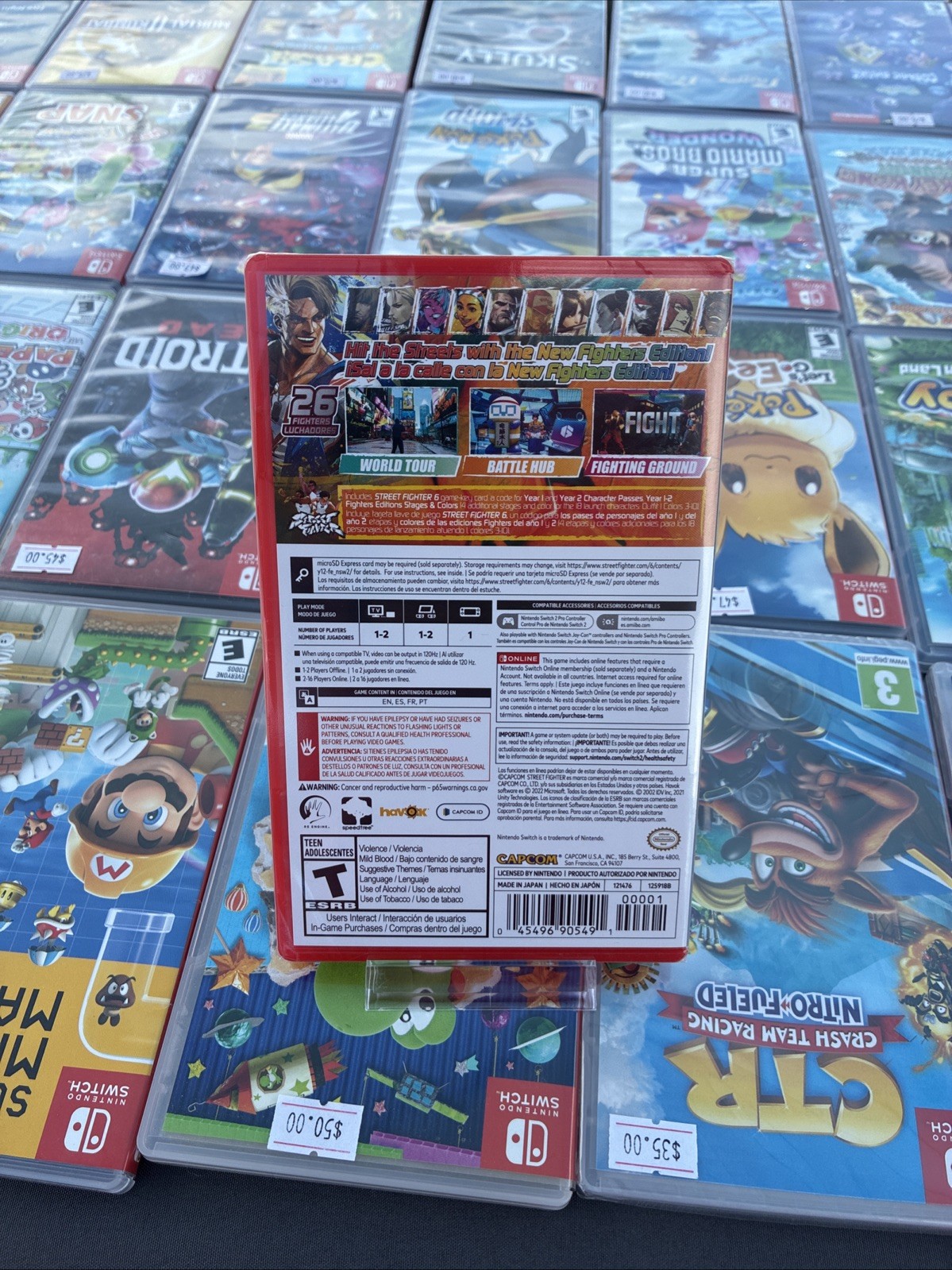Street Fighter 6 Year 1-2 Fighters Edition for Nintendo Switch 2