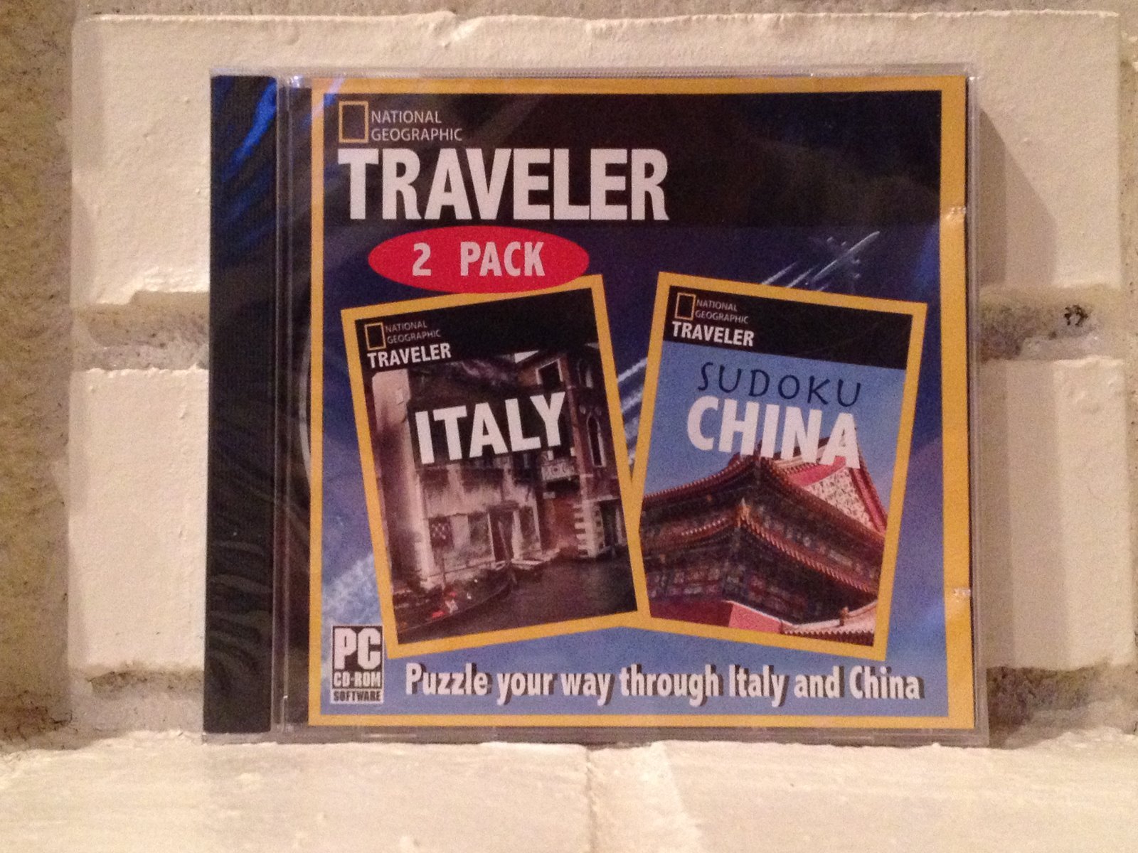 italy + sudoku china — 2 national geographic computer games — new