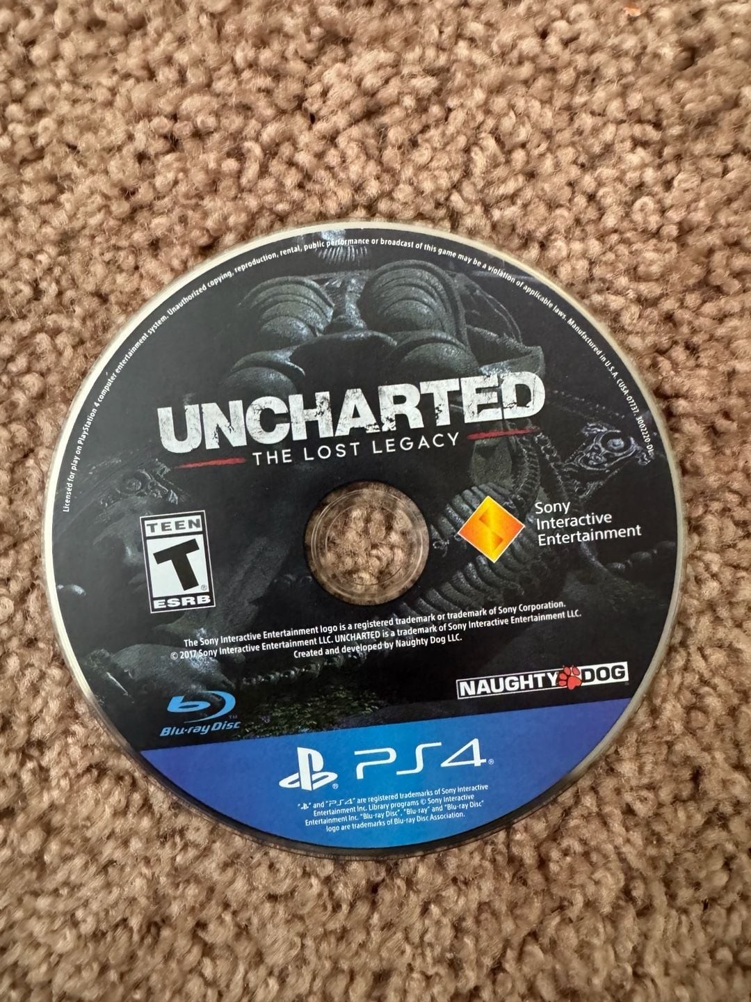 Uncharted: The Lost Legacy for PlayStation 4