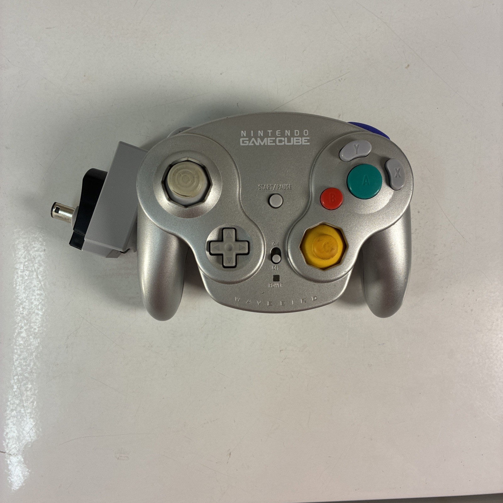 Nintendo Gamecube Wavebird Wireless Controller – Platinum