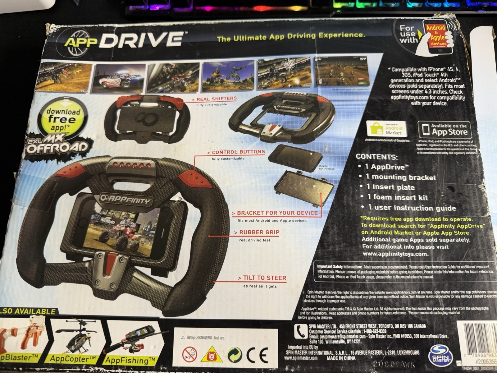 AppInfinity Video Game Controller Off Road Drive Race Fly Android IOS App Stream
