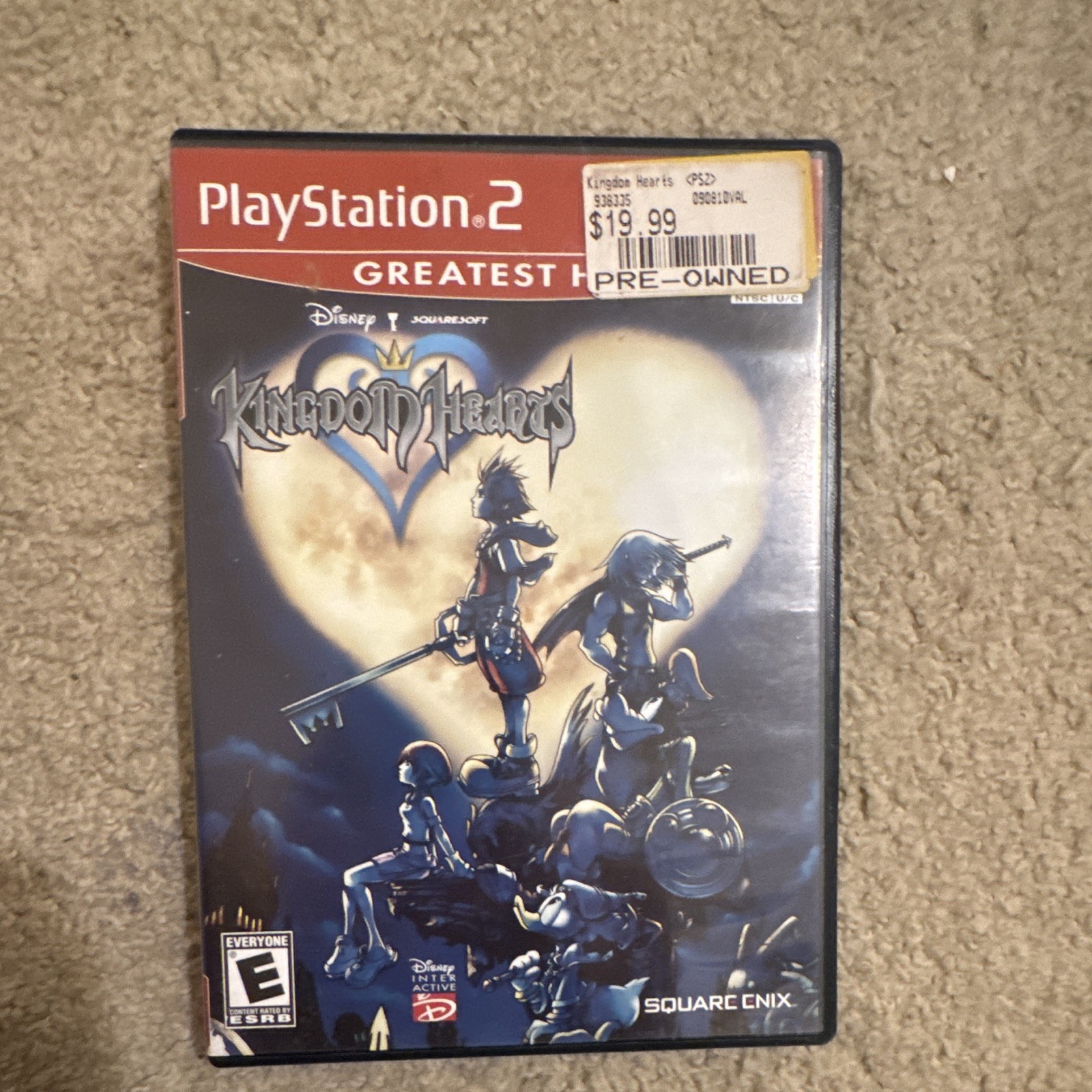 Sony PlayStation 2 PS2 SCPH-30001 Console w/ A/V Cable + Games Lot (GTA)
