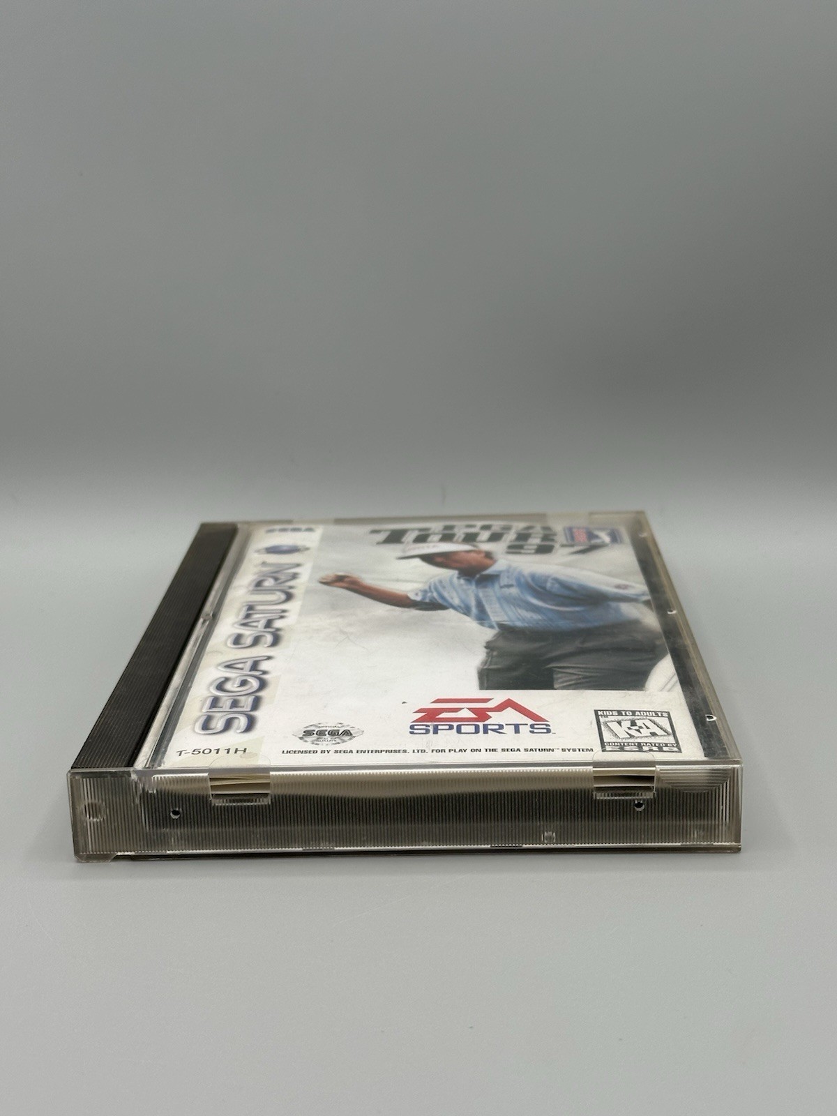 Sega Saturn PGA Tour 97 1996 Reg Card Manual Foam Insert Tested Works Video Game