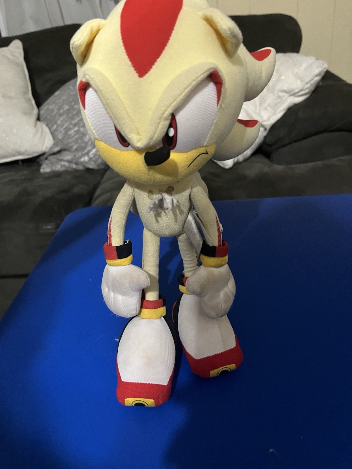 GEE SUPER Shadow the Hedgehog 8-inch Washable Plush