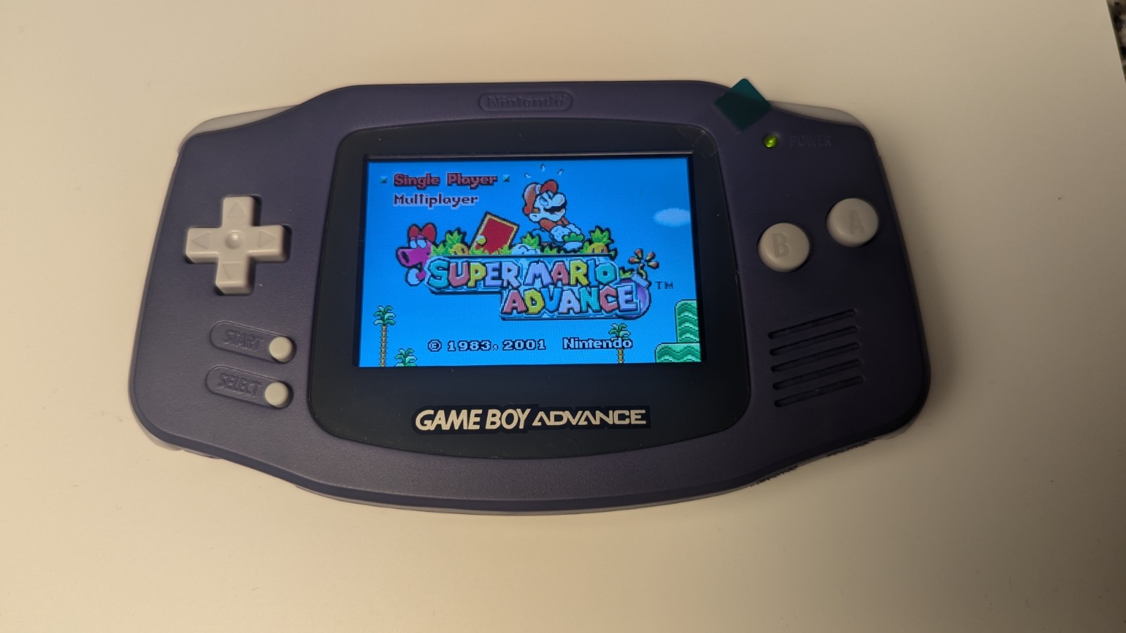 IPS USB-C Nintendo Game Boy Advance GBA Custom Indigo – Audio Amp