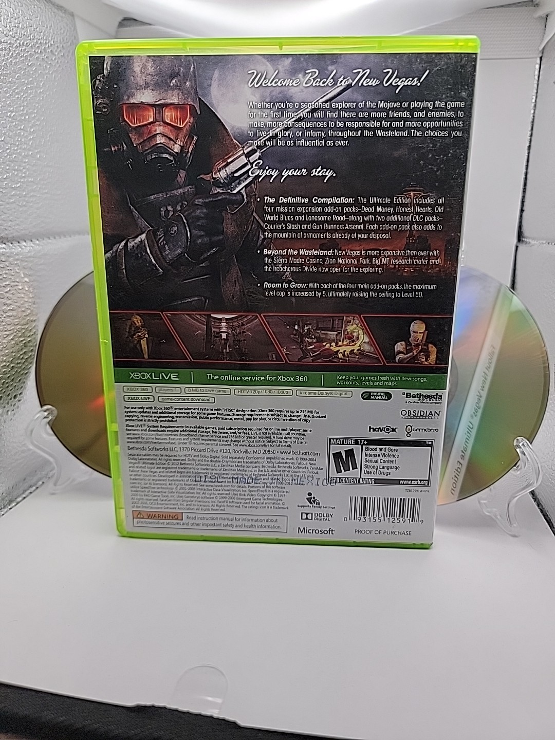 Fallout: New Vegas – Ultimate Edition (Xbox 360, 2012)