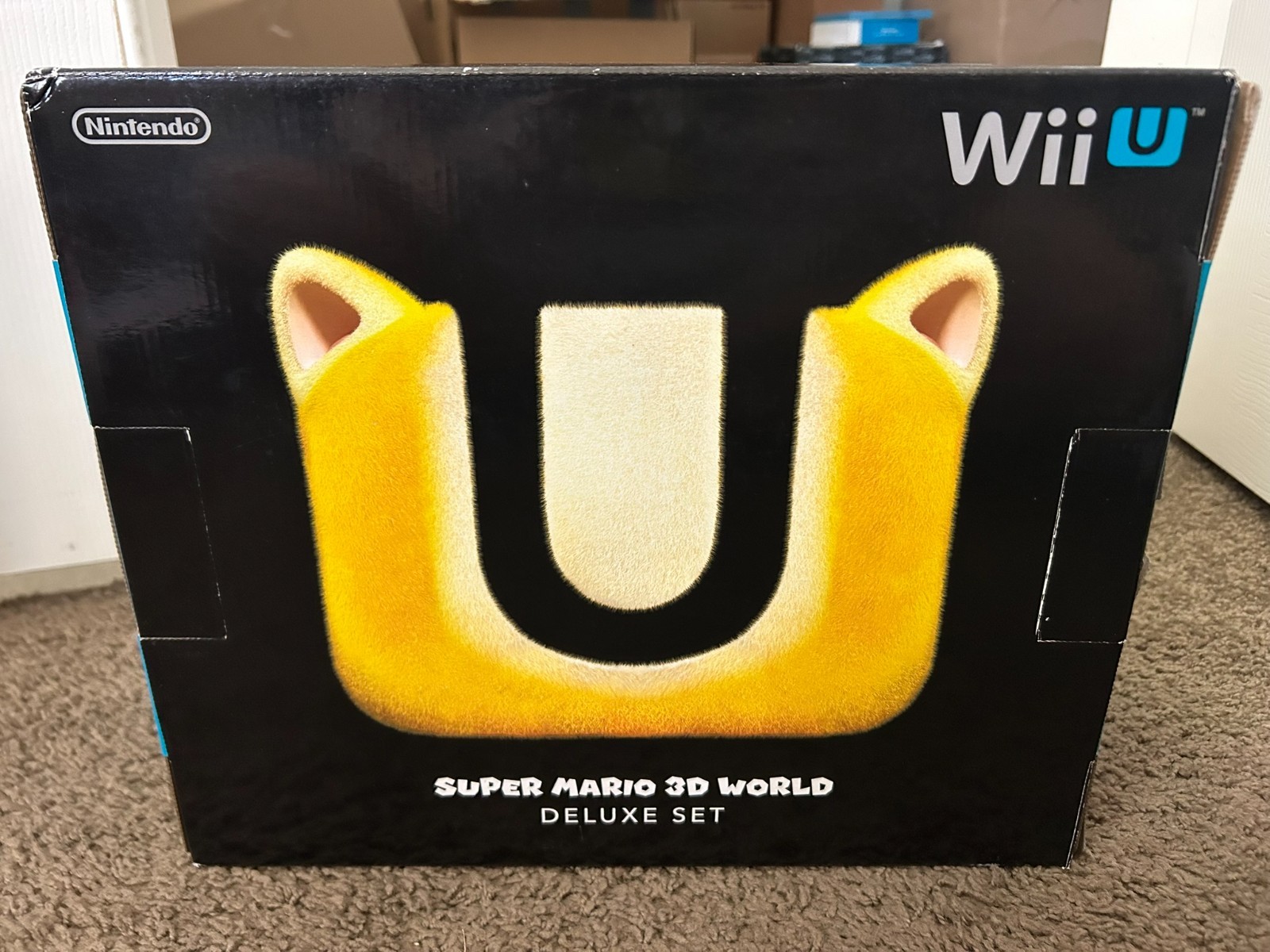 NEW Nintendo Wii U 32gb Super Mario 3D World Deluxe Set – Black System