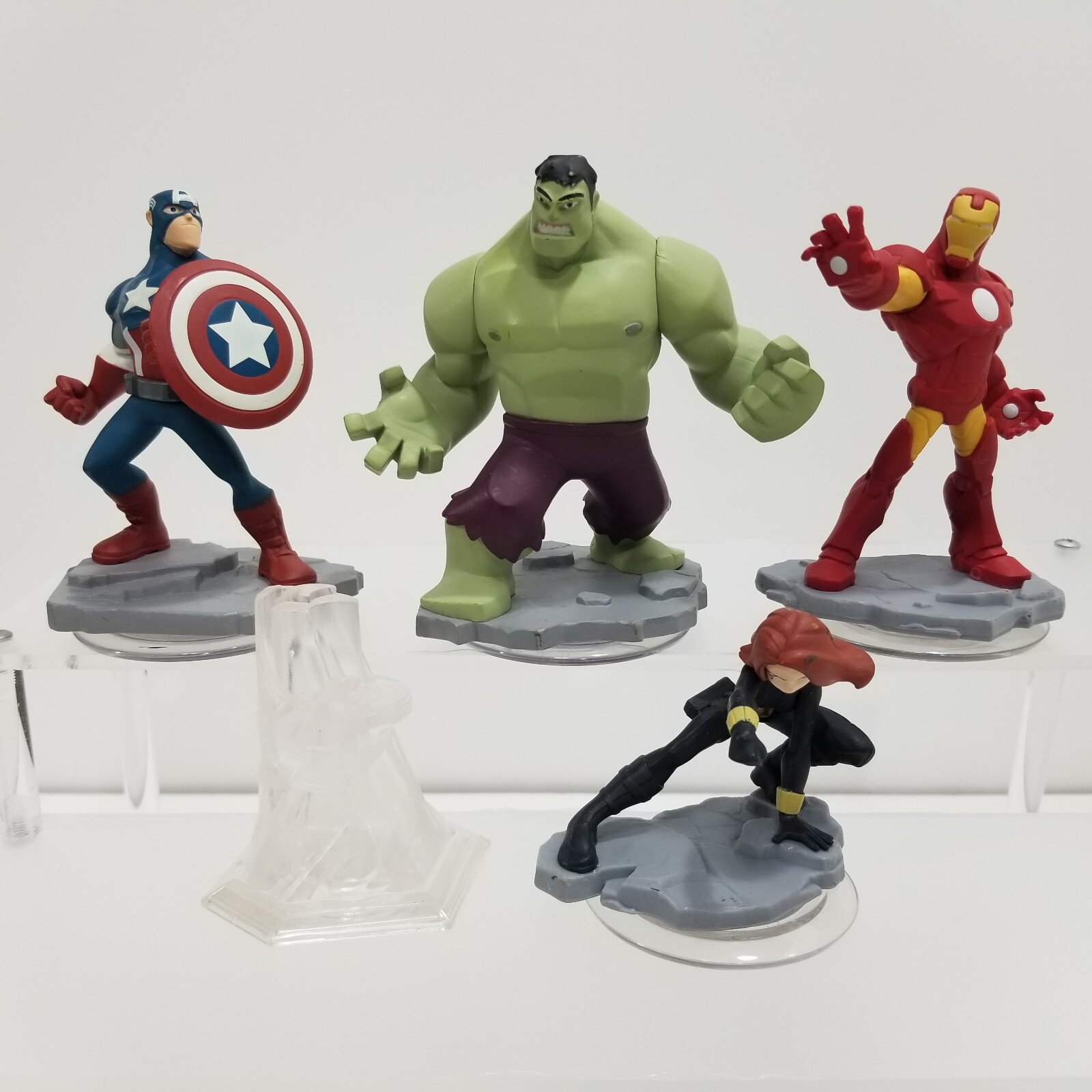 Disney Infinity 2.0 – Marvel Figures- Captain America, Hulk, Black Widow, & More