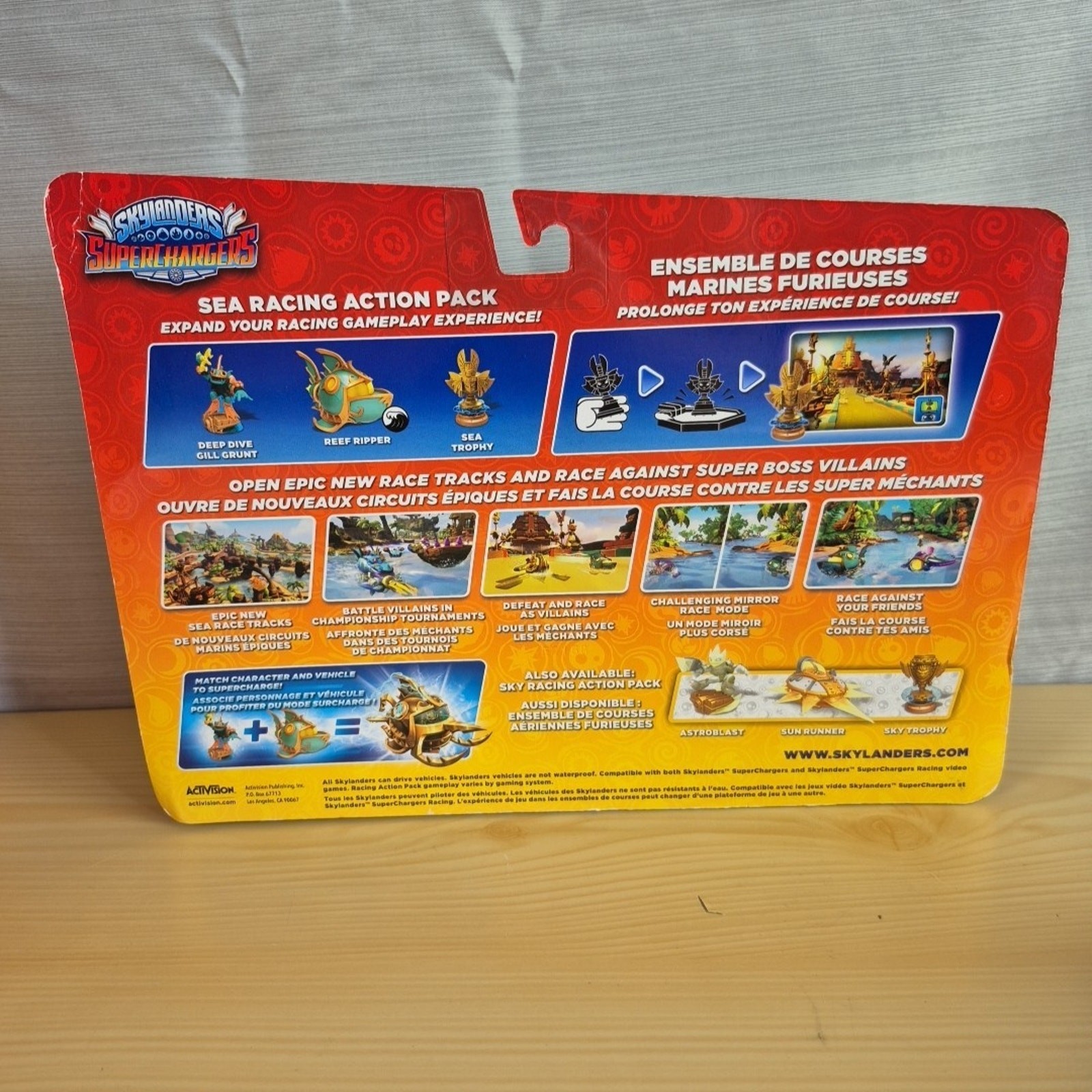 Skylanders Superchargers Racing Sea Racing Action Pack Sea Trophy Reef Deep Dive