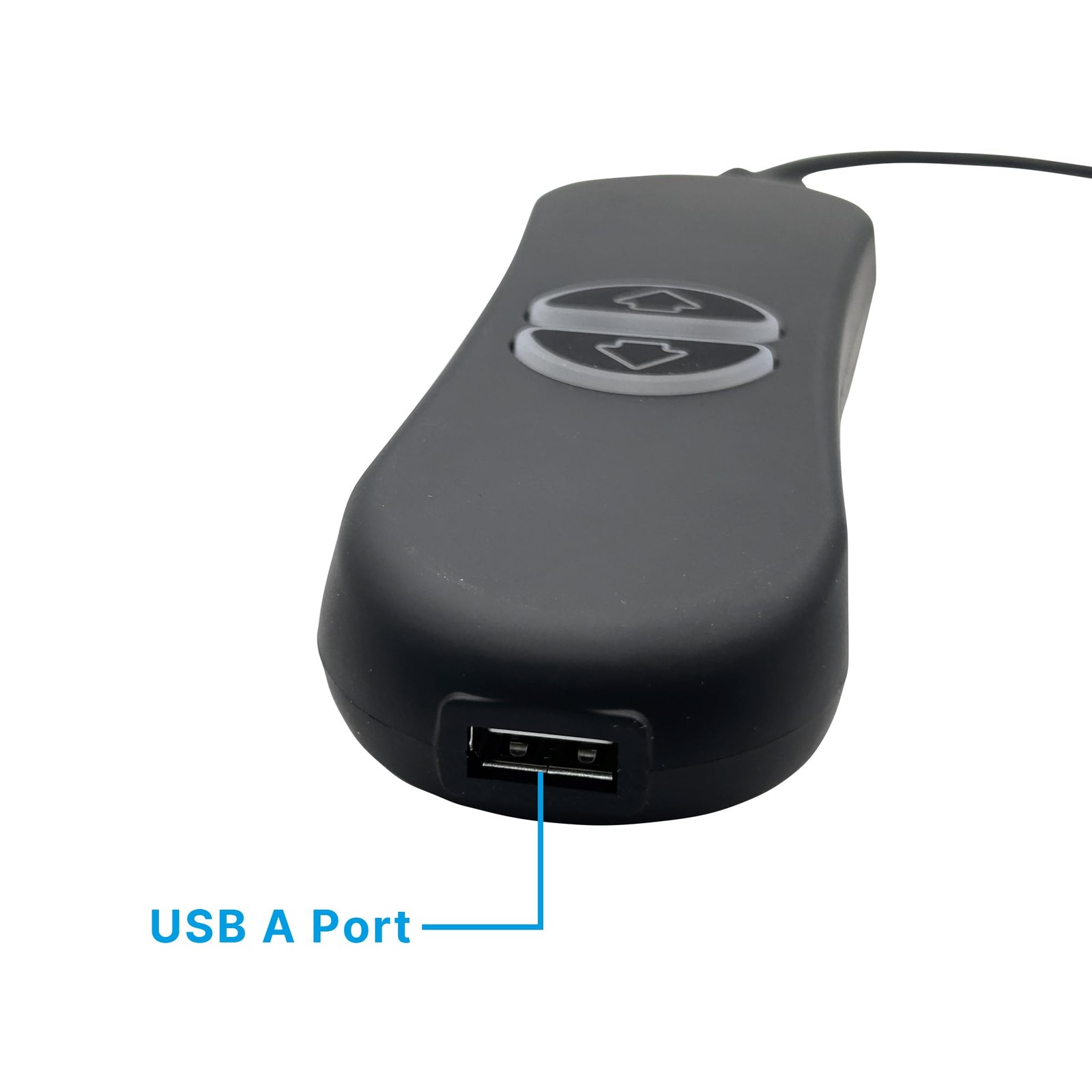 2 Button 5 Pin Prong Hand Control Controller Remote with USB and Backlight fo…