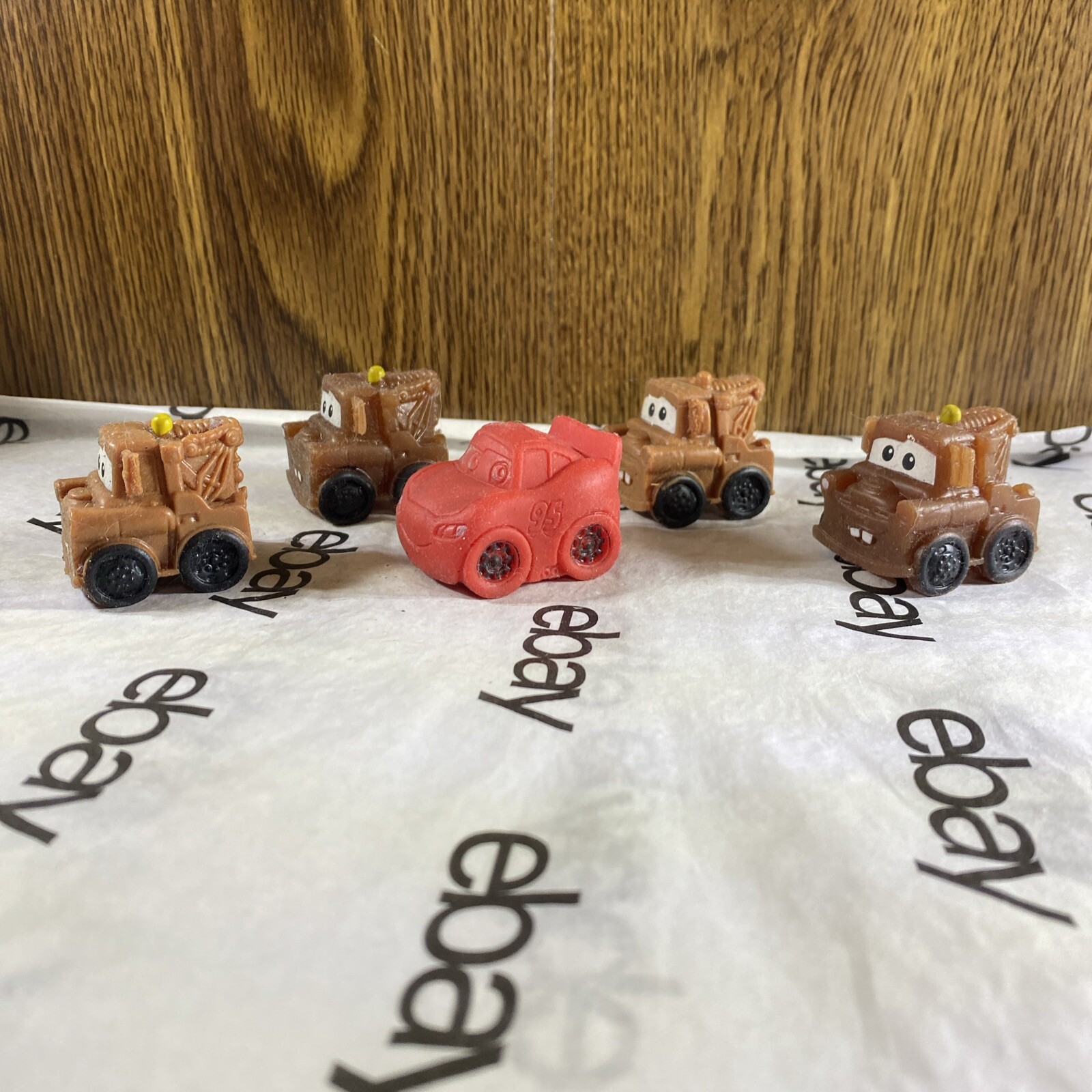 Disney Cars Lightening Mc Queen And Mater Mashem`s Lot 5.