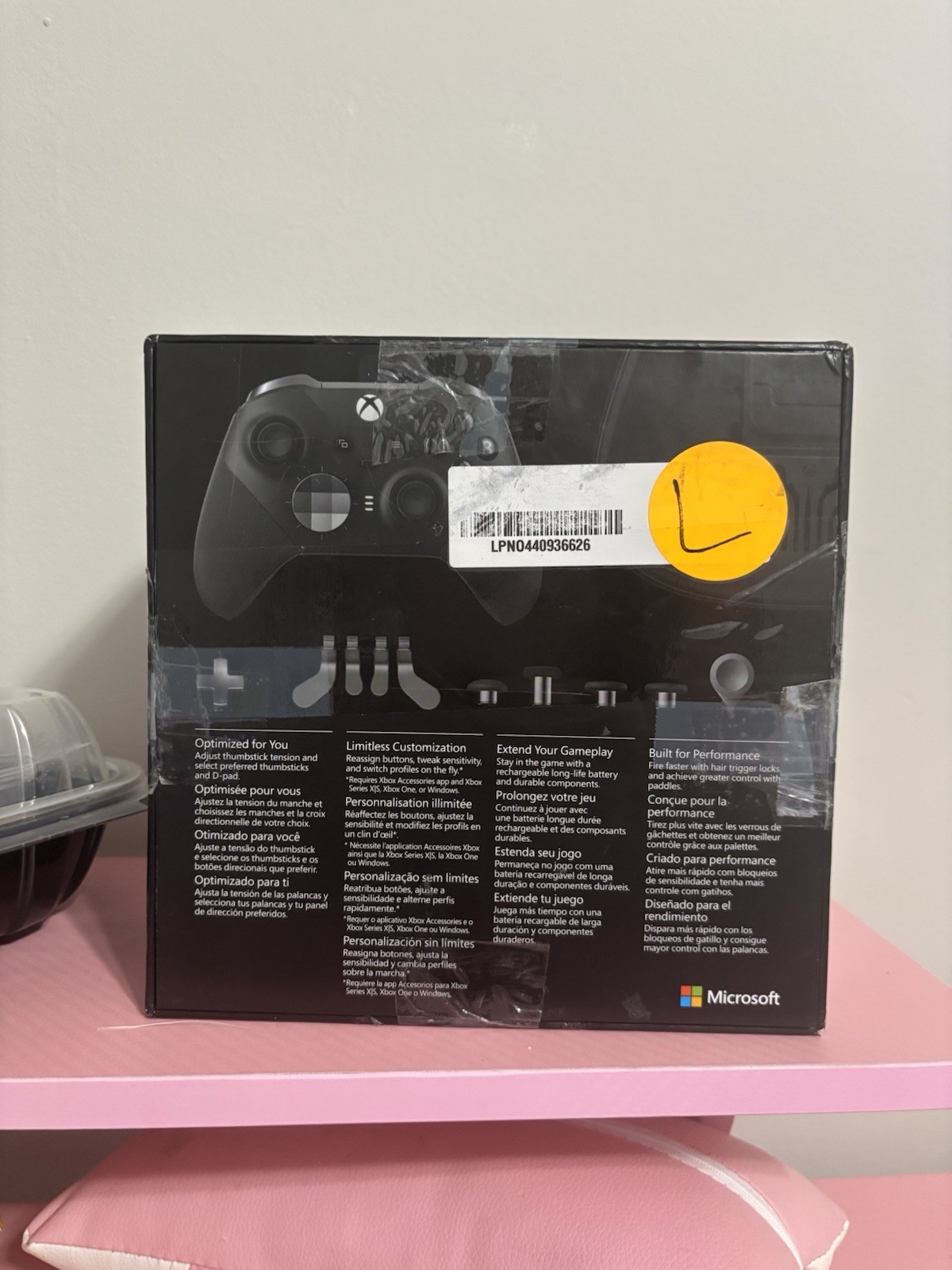 Microsoft Xbox Elite Series 2 Wireless Controller Black, Interchangeable Parts