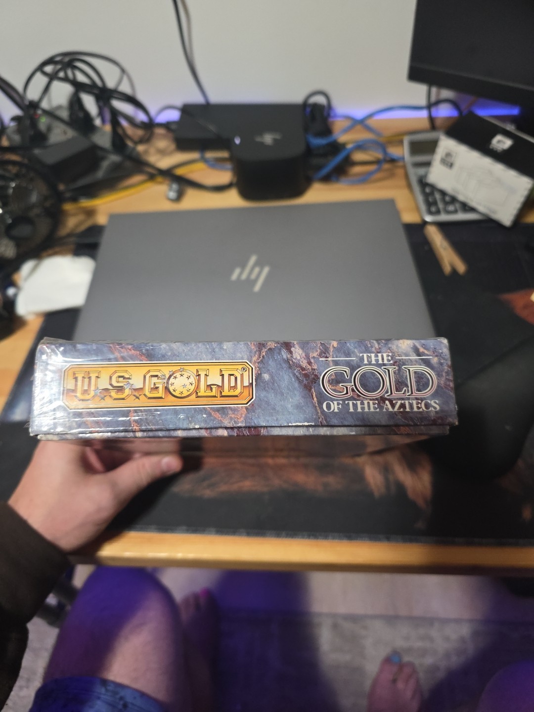 THE GOLD OF THE AZTECS GAME By US GOLD For Amiga 500 2000 CIB